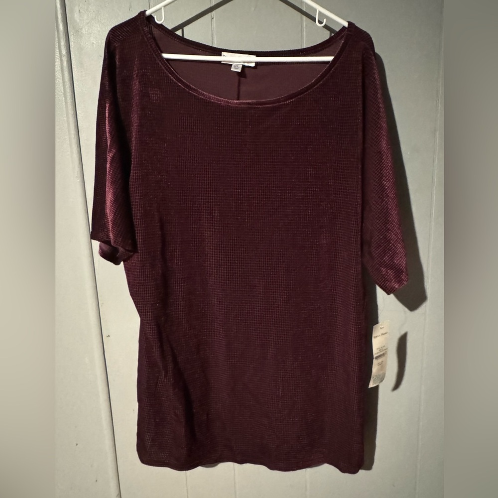 NWT Rebecca Malone blouse Sz XL